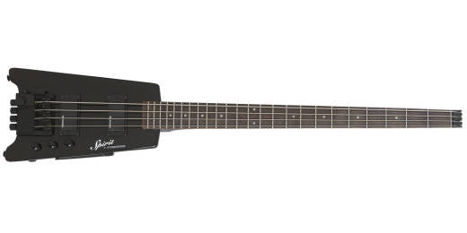 Steinberger XT-2DB Standard 4 String Electric Bass Travel Guitar w/Gigbag - Black XT2DBBKBT