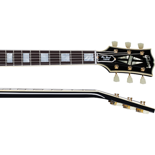 Gibson Custom Shop Murphy Lab 1957 Les Paul Custom 2-Pickup Ebony Ultra Light Aged - Ebony LPB57ULEBGH