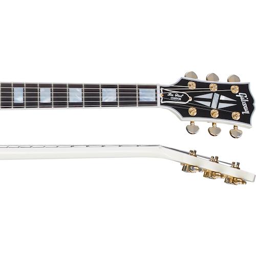 Gibson Custom Shop Murphy Lab 1963 Les Paul SG Custom With Maestro Vibrola Classic White Ultra Light Aged - Classic White SGC63ULCWGM