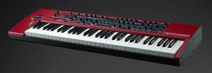 Nord 4 independent synthesizers in one - The Nord Wave 2 NORDWAVE2