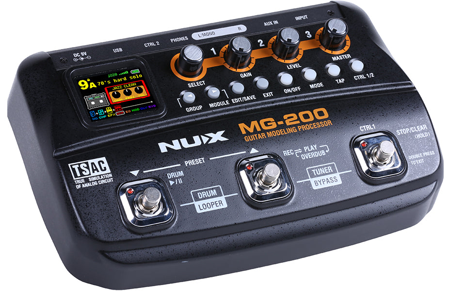 NUX MG-200 Guitar Modeling Effects Processor