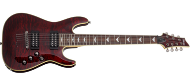 Schecter Omen Series OMEN-EXT-7-BCH Black Cherry Guitar with Schecter Diamond Plus 2008-SHC