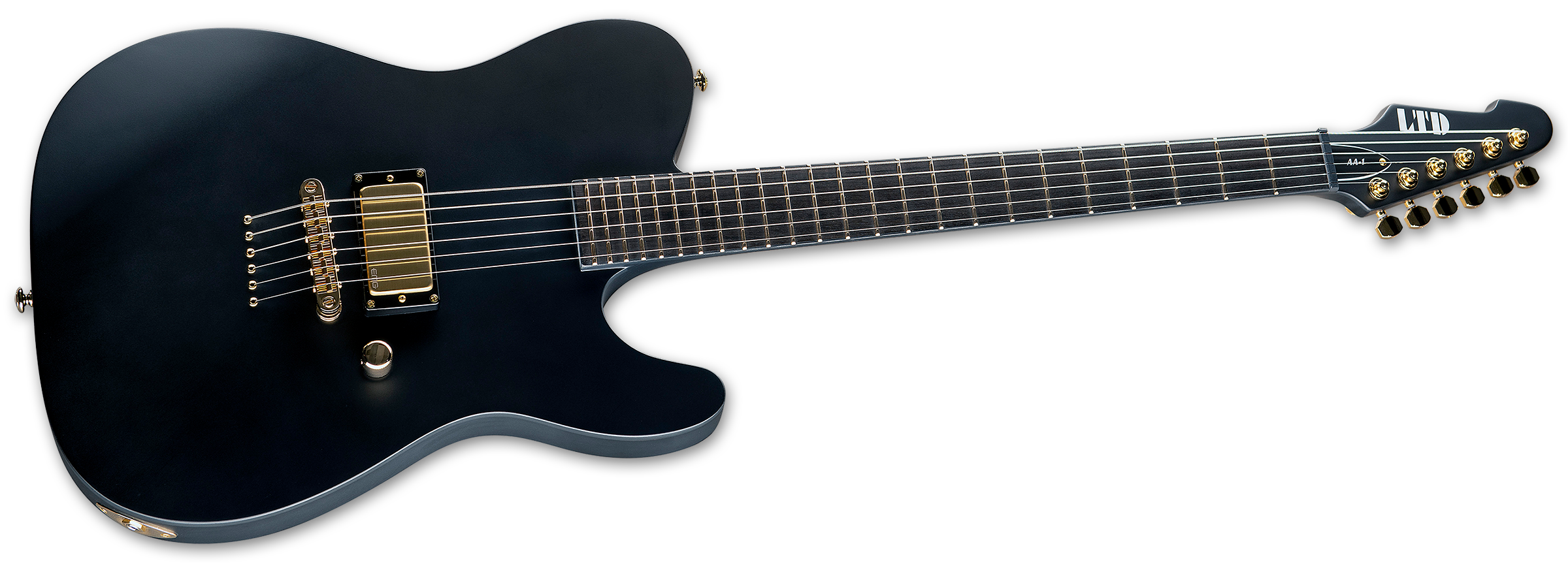 ESP LTD AA-1 Black Satin ALAN ASHBY SIGNATURE MODEL LAA1BLKS