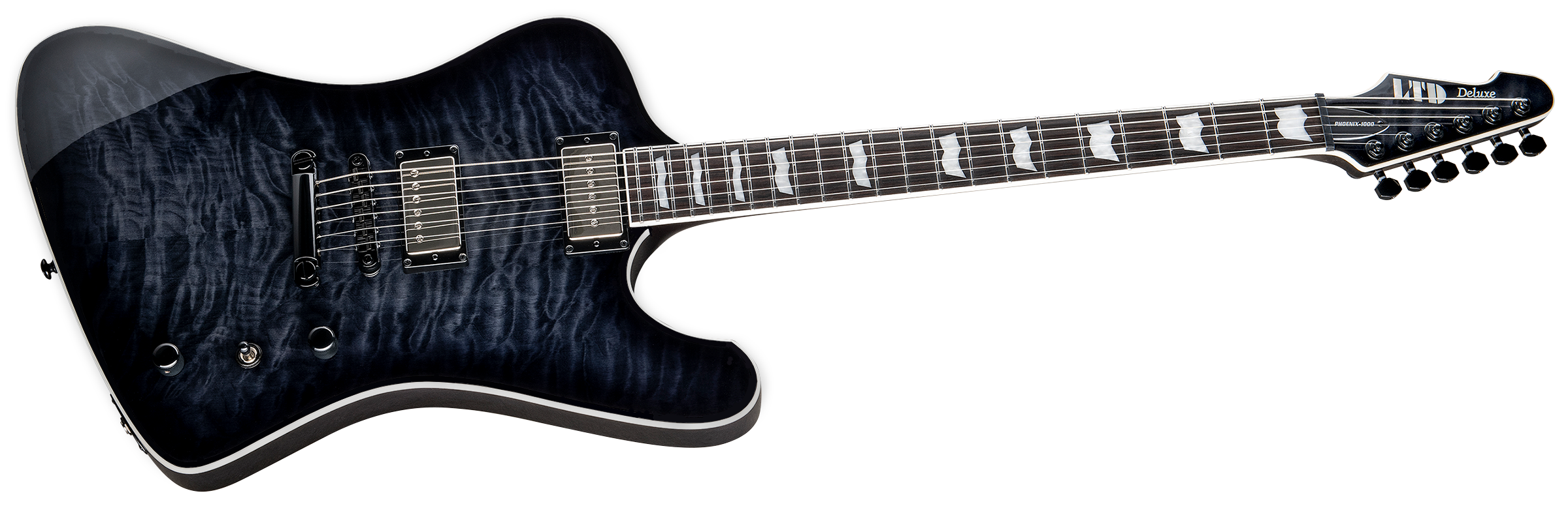 ESP LTD PHOENIX-1000 SEE THRU BLACK SUNBURST