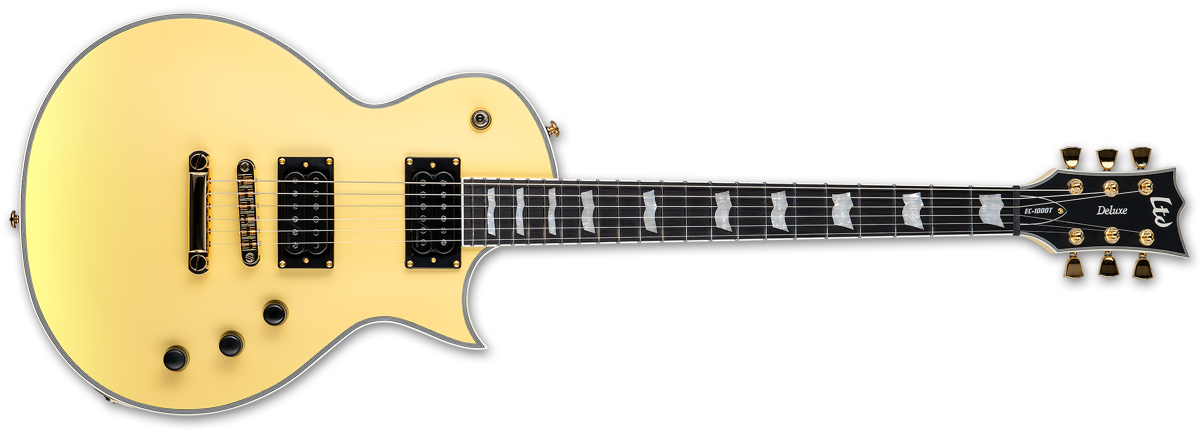 ESP LTD EC1000 EC-1000T CTM VINTAGE GOLD SATIN LEC1000TCTMVGS