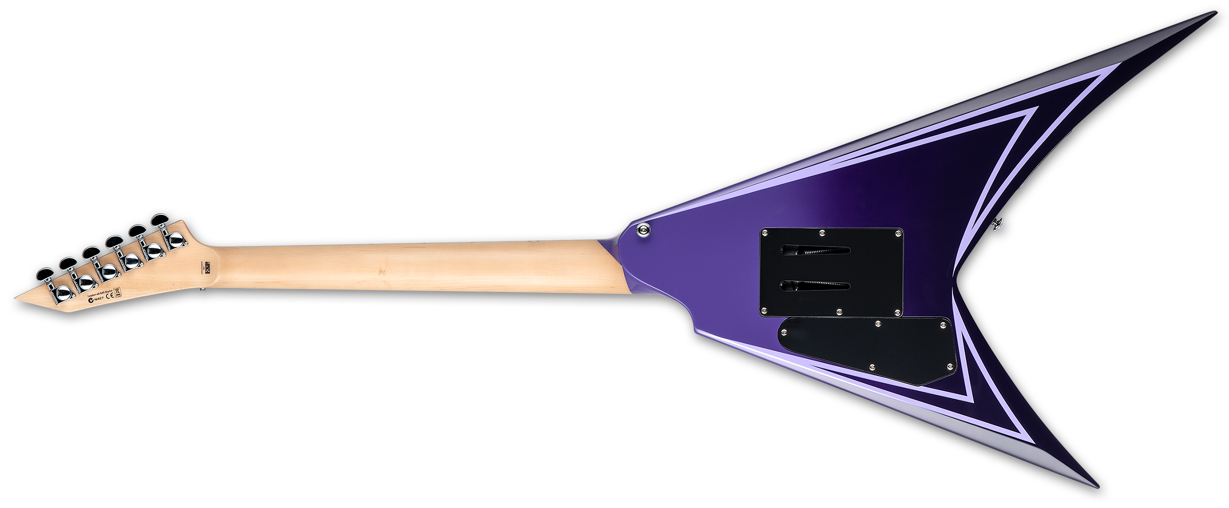 ESP LTD Alexi Hexed Purple Fade with Pinstripes Hexed Purple LALEXIHEXED
