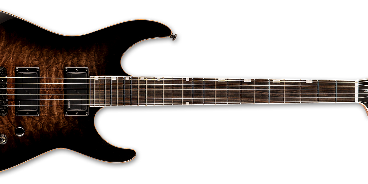ESP LTD JM II BLACK SHADOW BURST Josh Middleton