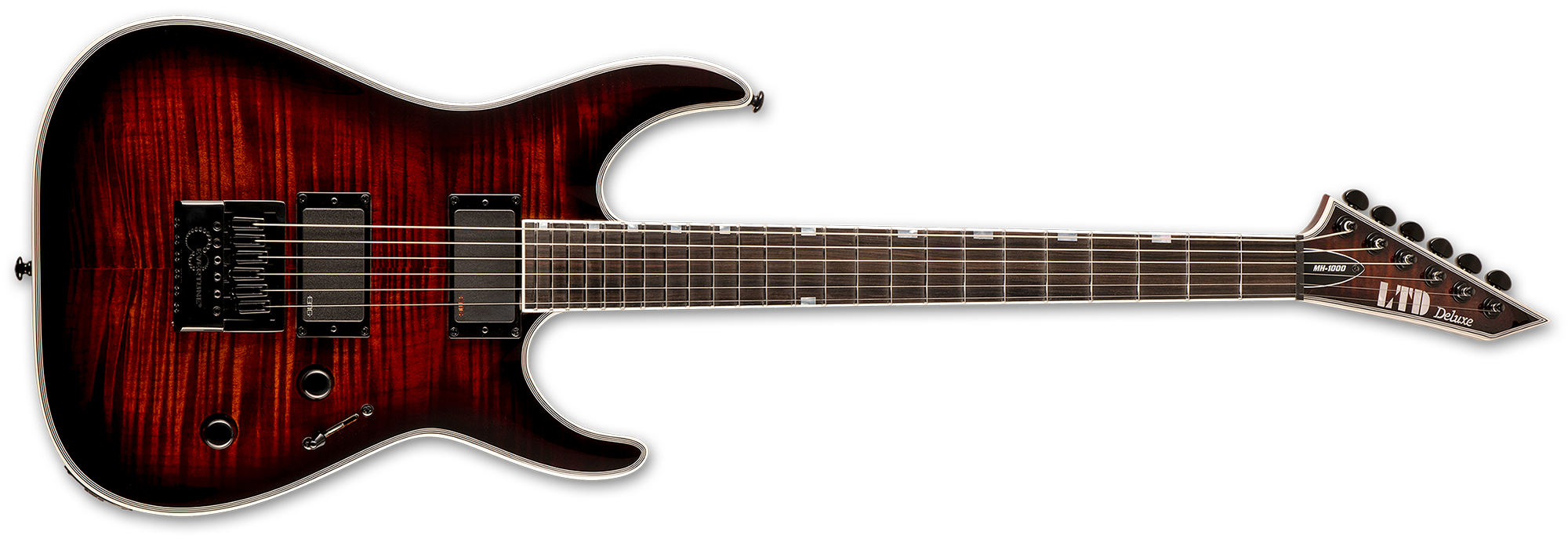 ESP LTD MH 1000 EVERTUNE DARK BROWN SUNBURST LMH1000ETFMDBSB