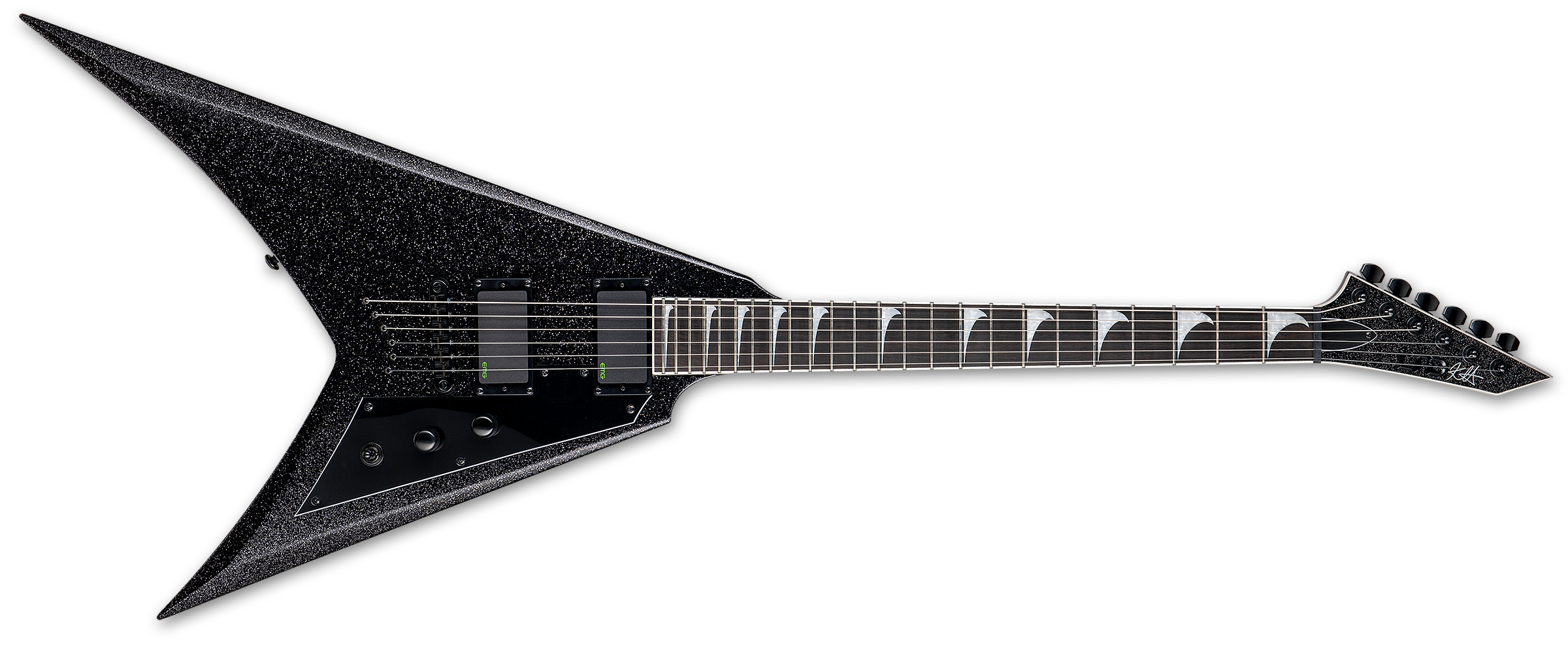 ESP LTD KH-V Kirk Hammett Signature Electric Guitar - Black