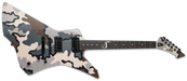 ESP LTD JAMES HETFIELD SNAKEBYTE CAMO - KUIU CAMO SATIN LSNAKEBYTECAMO