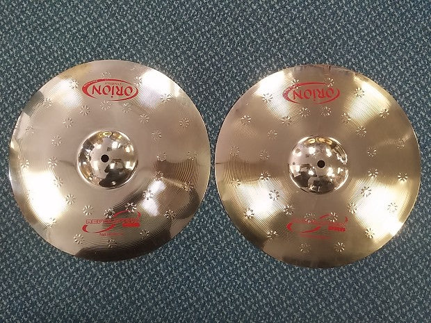 Orion Revolution Pro 14 inch hi hat Pair Brillant