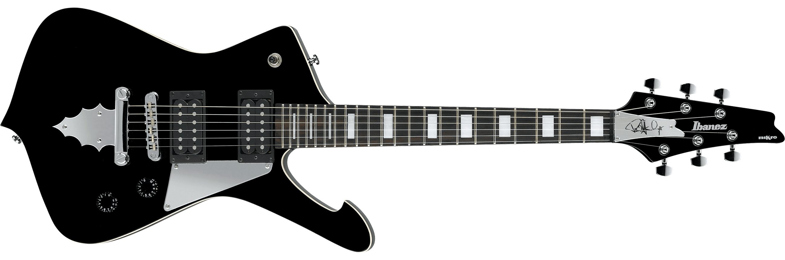 Ibanez PSM10-BK Paul Stanley Mikro Guitar Black