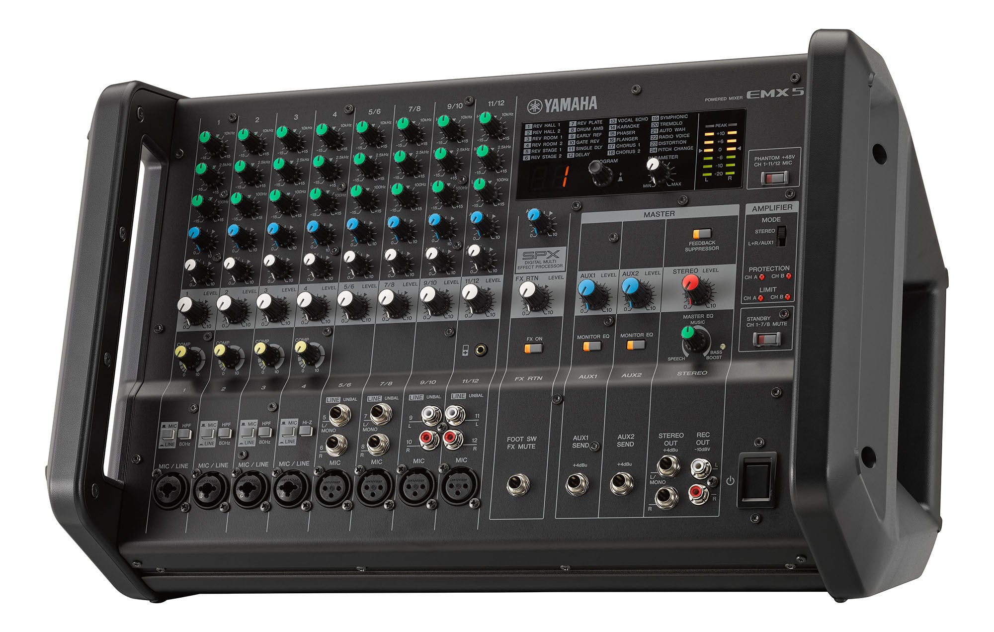 Yamaha EMX5 HIgh Efficency Portable Powered Mixer