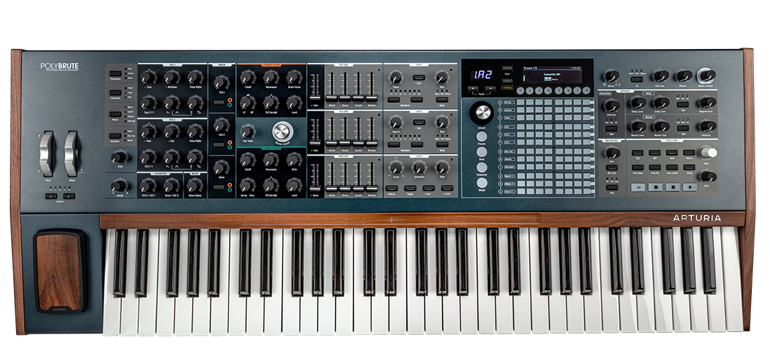 Arturia 6 Voice Polyphonic Analog Synth POLYBRUTE L.A. Music