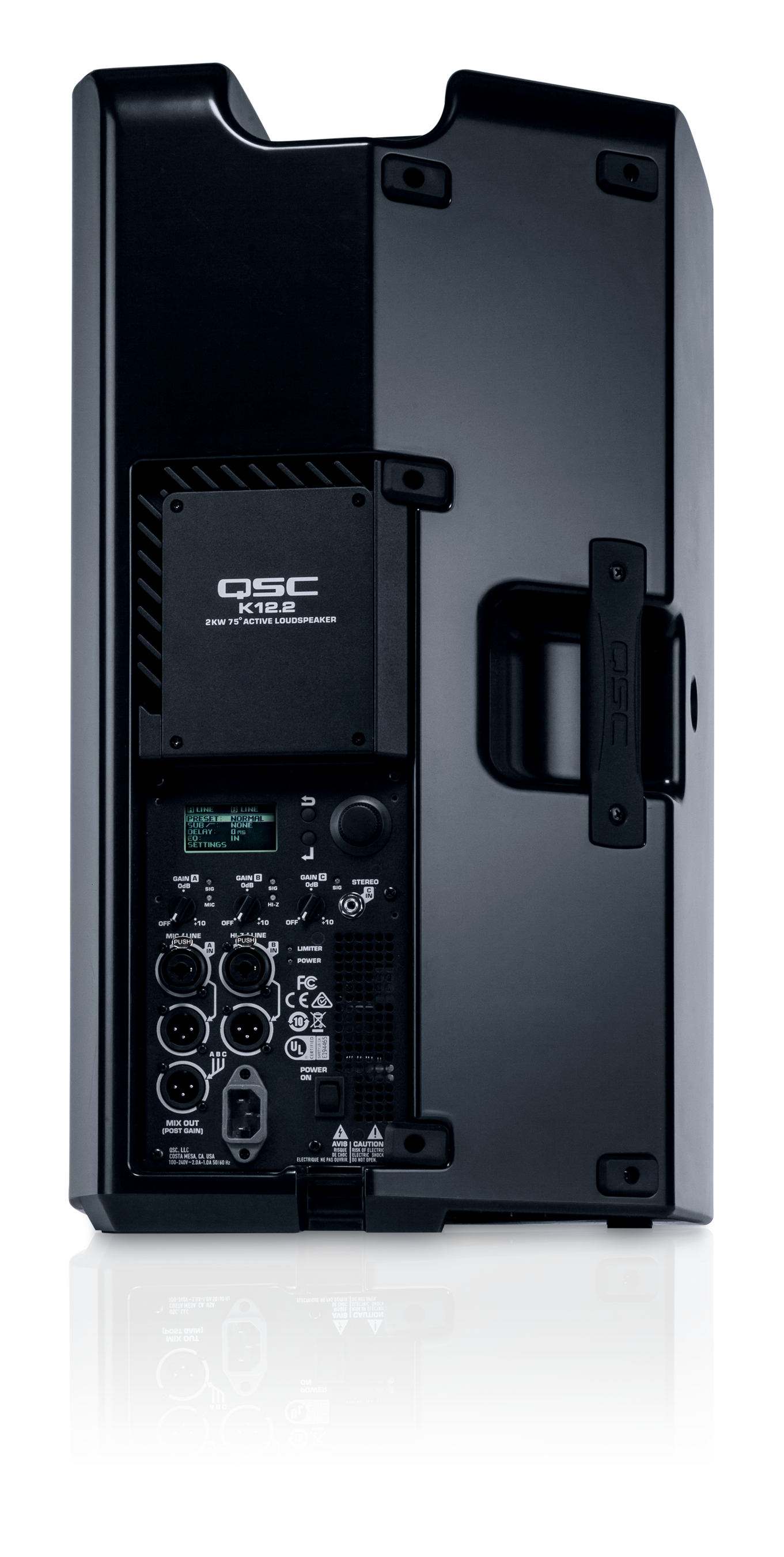 QSC K12.2 ACTIVE 12 INCH LOUDSPEAKER L.A. Music