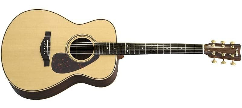 Yamaha LS26 ARE II Handcrafted Guitar Small Body Shape in Natural Finish, with hardcase