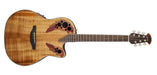 Ovation Celebrity Elite Plus Mid Depth Acoustic Electric in Figured Koa