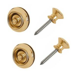 Dunlop Straplok SLS1032BR Strap Locks Gold