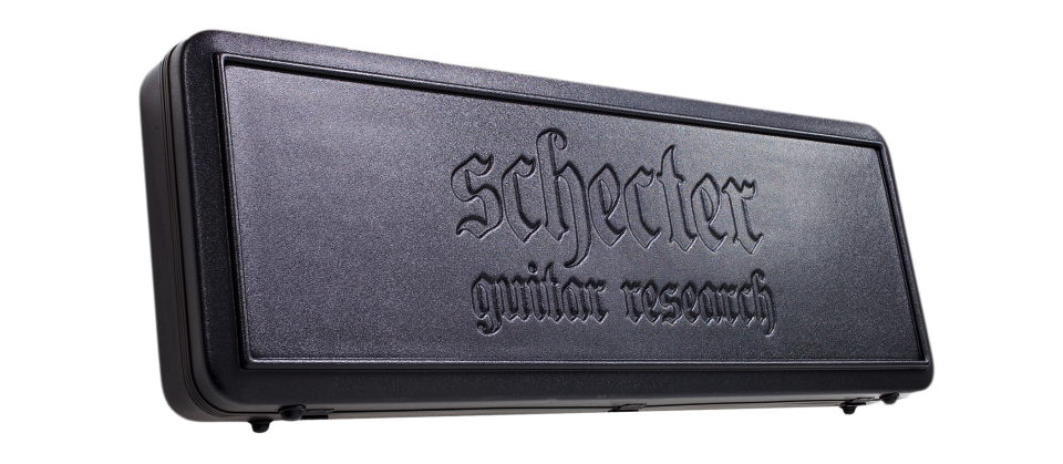 Schecter SGR-6B-BASS Molded Hardshell Bass Case for Designed for Schecter's C-Shape Electric Bass models Bass 1670-SHC