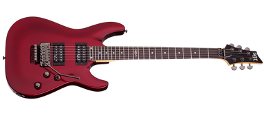 Schecter C-1-FR-SGR-RED Metallic Red Guitar with FR and SGR Pickups and Gigbag 3837-SHC