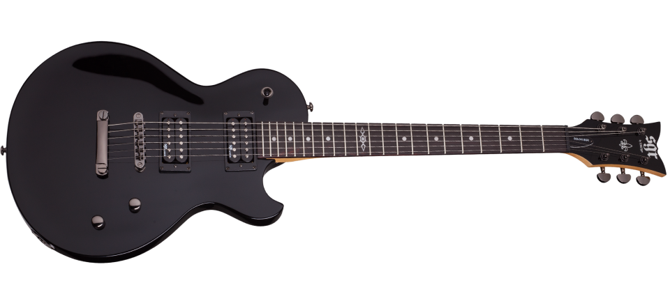 Schecter SOLO-II SGR BLK Electric Guitar Black 3841-SHC