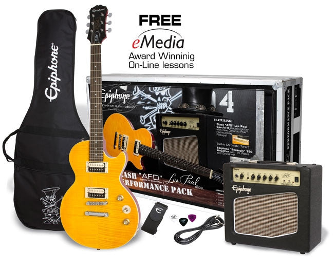 Epiphone Slash AFD Les Paul Special-II Performance Pack ELPJSLNHPRP