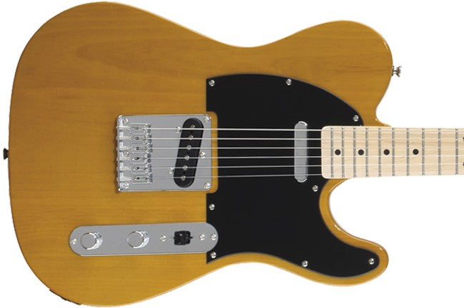 Squier Affinity Series Telecaster, Maple Fingerboard, Butterscotch Blonde 310203550