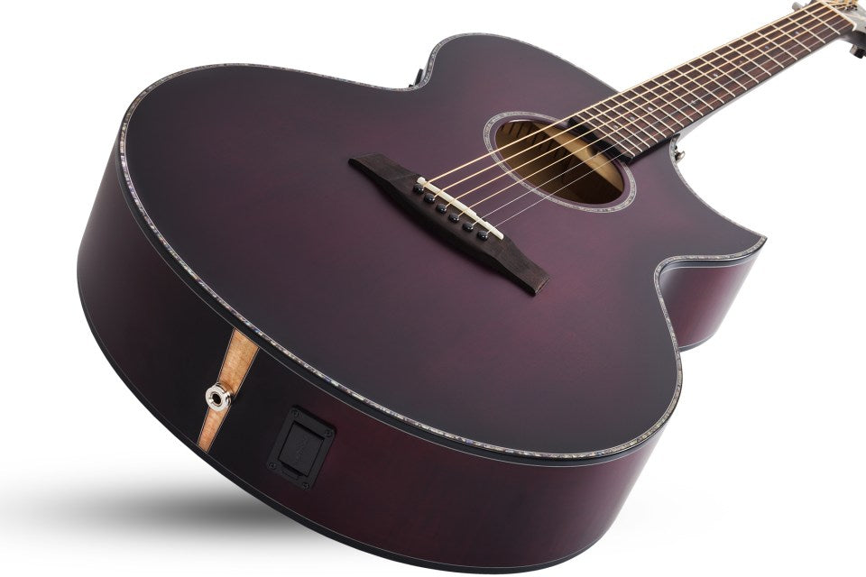 Schecter ORLEANS-STAGE-AC-VRBS Orleans Stage Acoustic Electric Vampire Red Burst Satin 3710-SHC