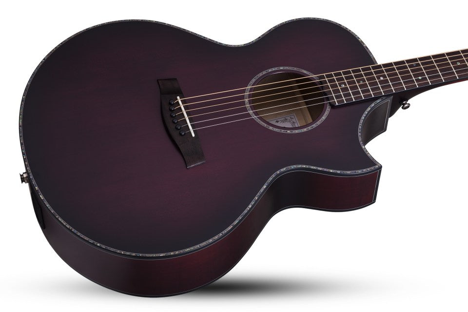 Schecter ORLEANS-STAGE-AC-VRBS Orleans Stage Acoustic Electric Vampire Red Burst Satin 3710-SHC