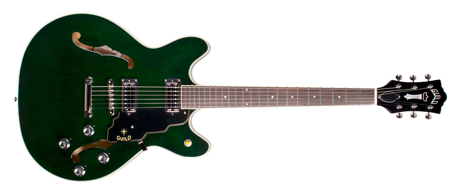 Guild Starfire IV ST Maple in Emerald Green Series - Newark St. Collection