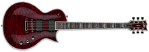 ESP LTD LEC1000STBC EC-1000 Quilt Maple EMG See Thru Black Cherry Electric Guitar