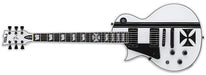 ESP LTD Iron Cross James Hetfield Left Handed Snow White Guitar - L.A. Music - Canada's Favourite Music Store!