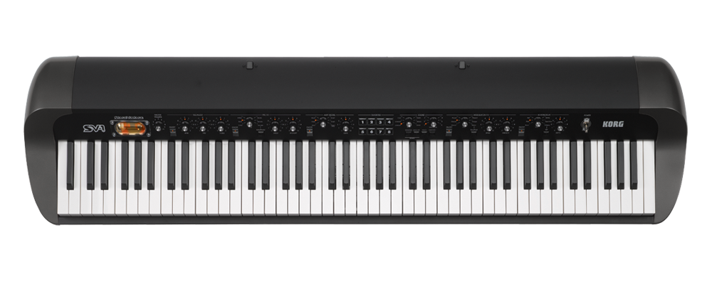 Korg 73-key RH3 EDS Stage Vintage keyboard with Vintage FX+12AX7 tube,Black - L.A. Music - Canada's Favourite Music Store!