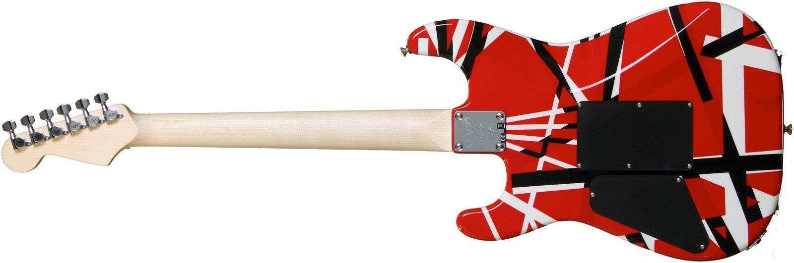 EVH Striped Series Red with Black Stripes 5107902503 - L.A. Music - Canada's Favourite Music Store!