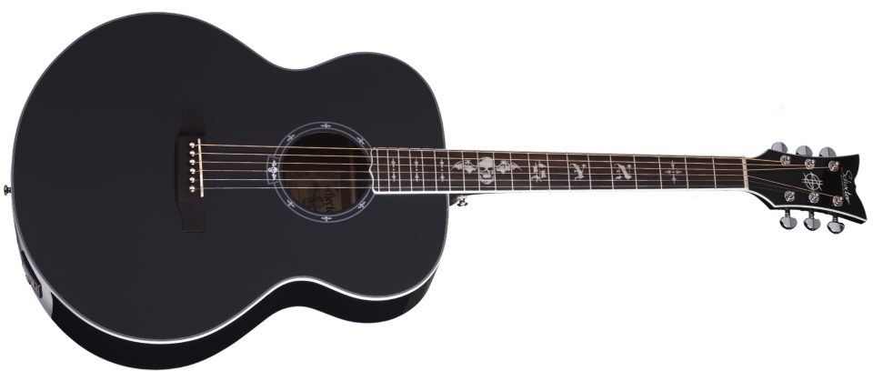 Schecter SYNYSTER-J-ACOUSTIC-BLK 3703-SHC