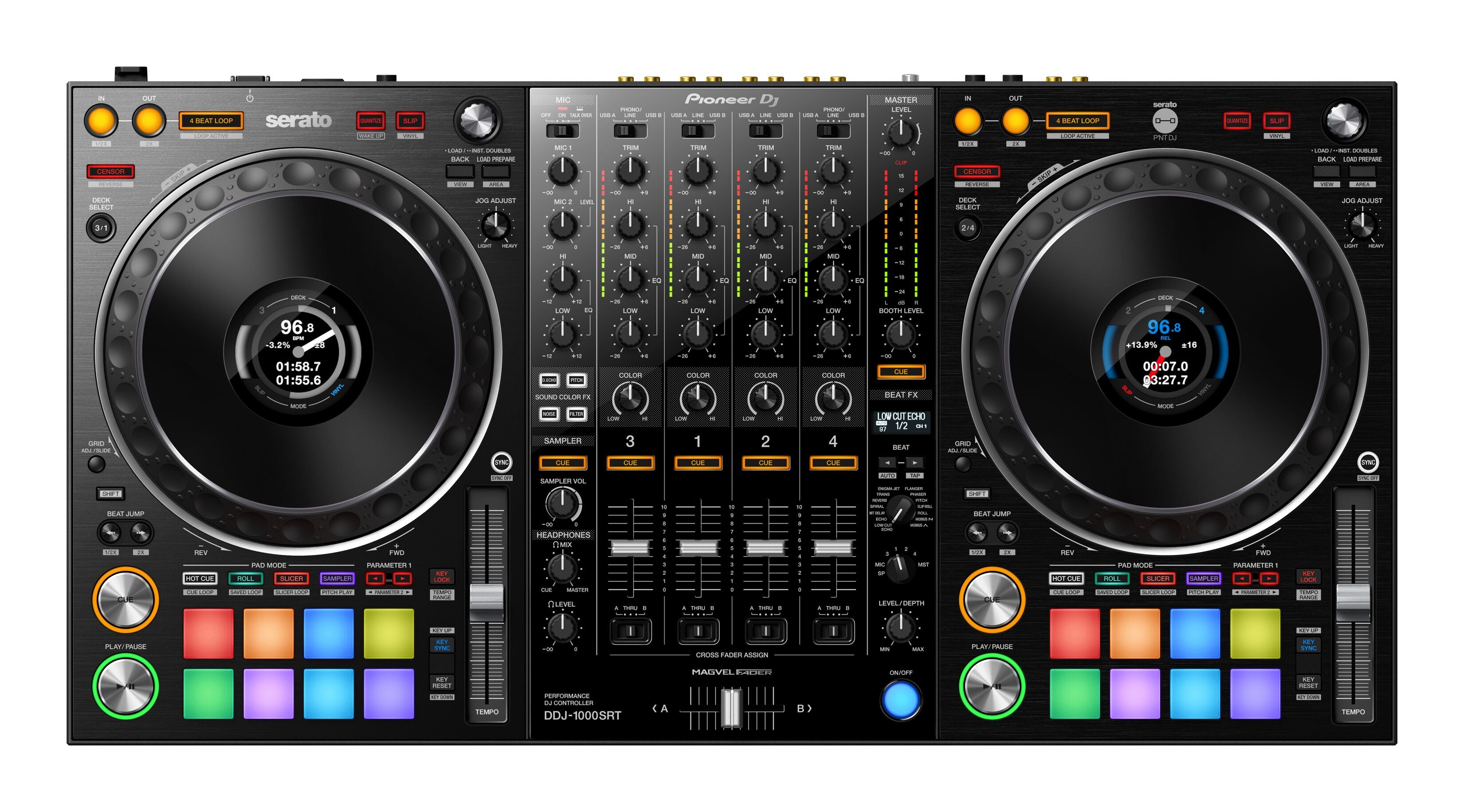 Pioneer DDJ1000SRT DJ Controller for Serato DJ Pro — L.A. Music Pioneer DDJ1000SRT DJ Controller for Serato DJ Pro — L.A. Music