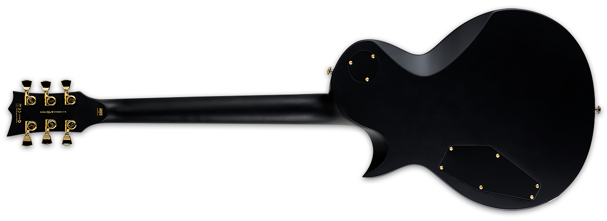 ESP LTD EC-1000 EC1000 VBDR Vintage Black Electric Guitar With Semour Duncan Pickups LEC1000VBD