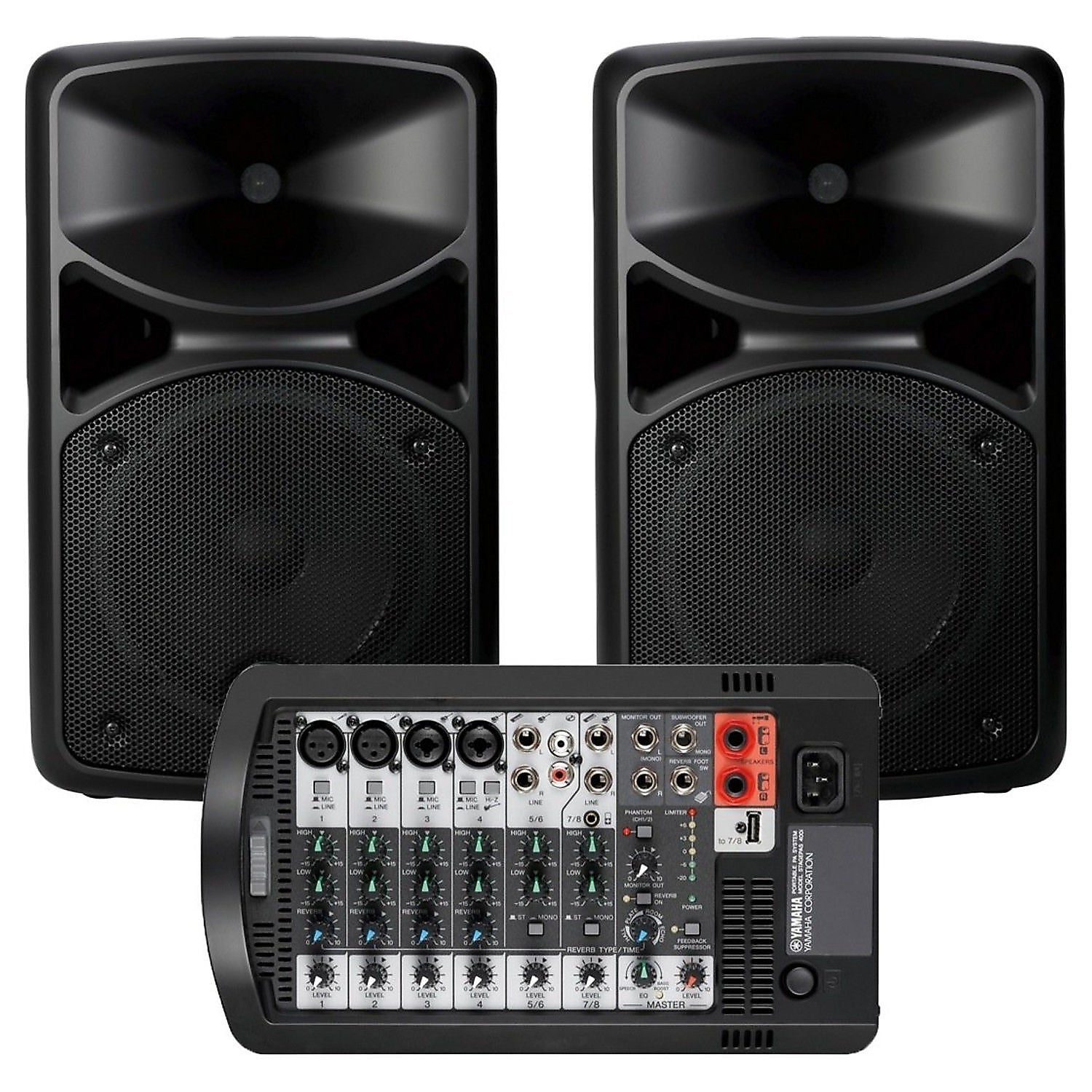 Yamaha STAGEPASS 400i 400 Watt Channel Powered Mixer