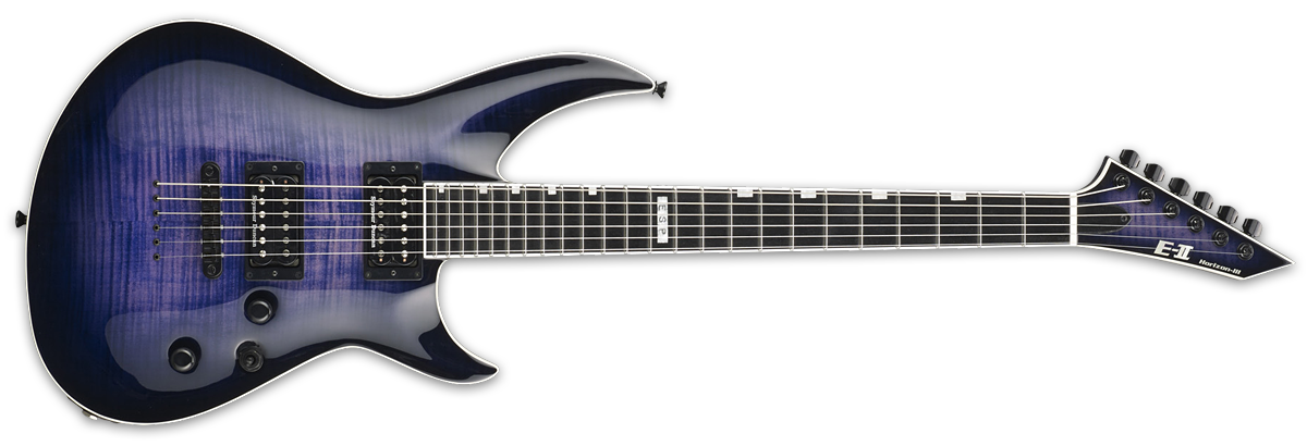 ESP EII Made in Japan Horizon-III Flame Maple Electric Guitar