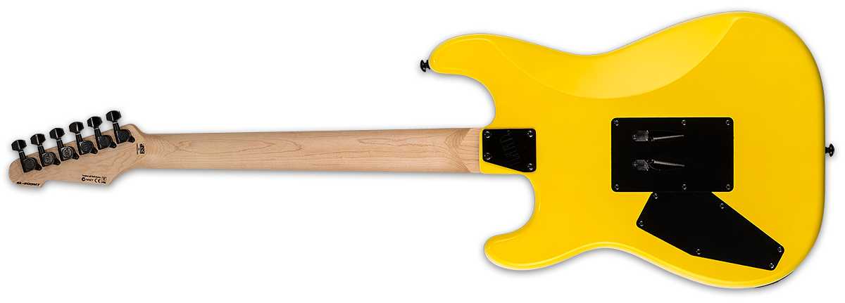 ESP LTD GEORGE LYNCH GL-200MT YELLOW W/ TIGER GRAPHIC LGL200MT