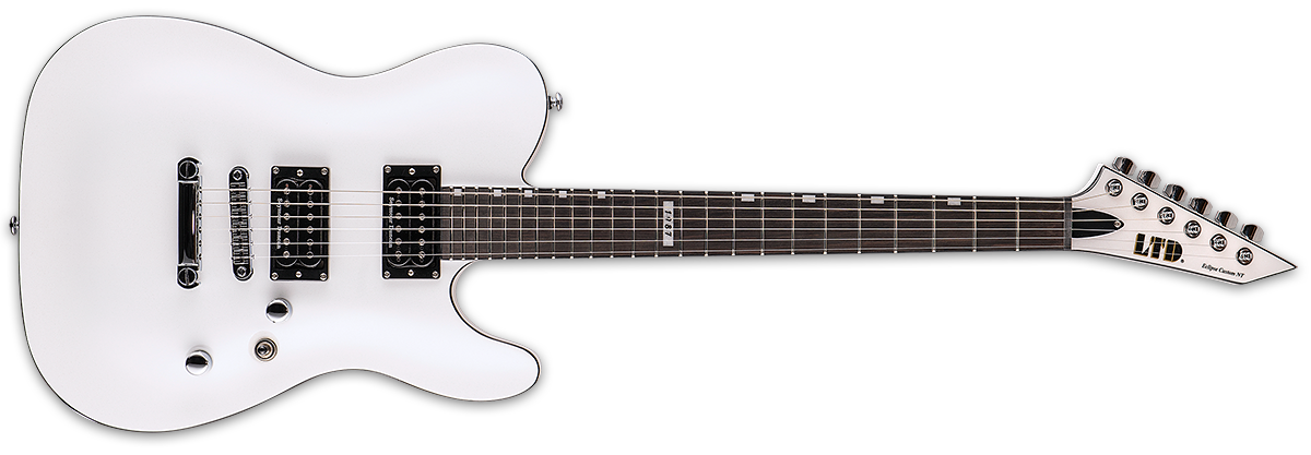 ESP LTD ECLIPSE 87 NT IN PEARL WHITE