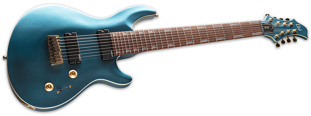 ESP LTD JR-208 Javier Reyes IN PELHAM BLUE