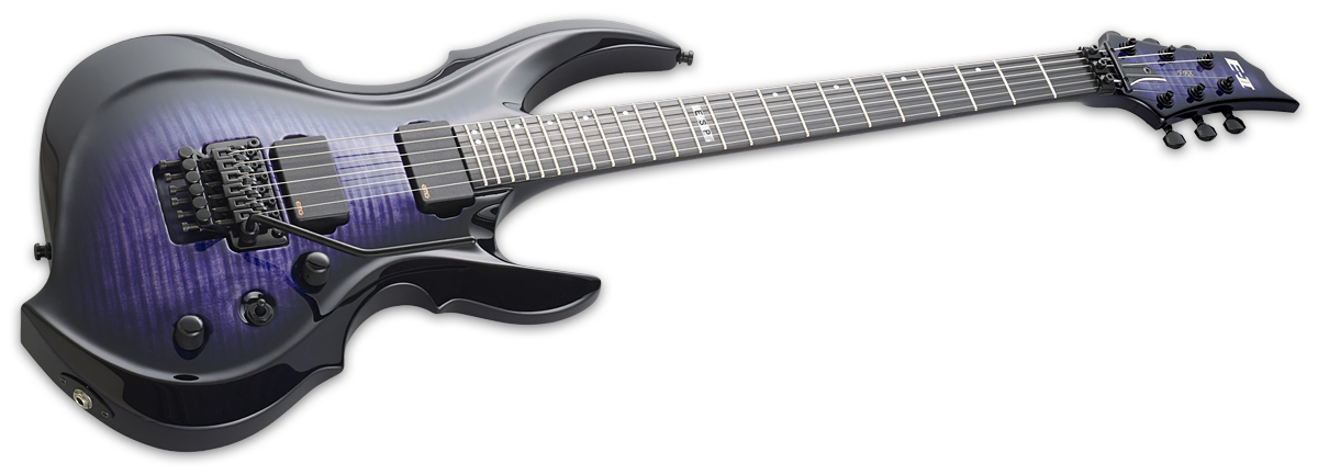 ESP E-II FRX FM Electric Guitar Reindeer Blue - L.A. Music - Canada's Favourite Music Store!