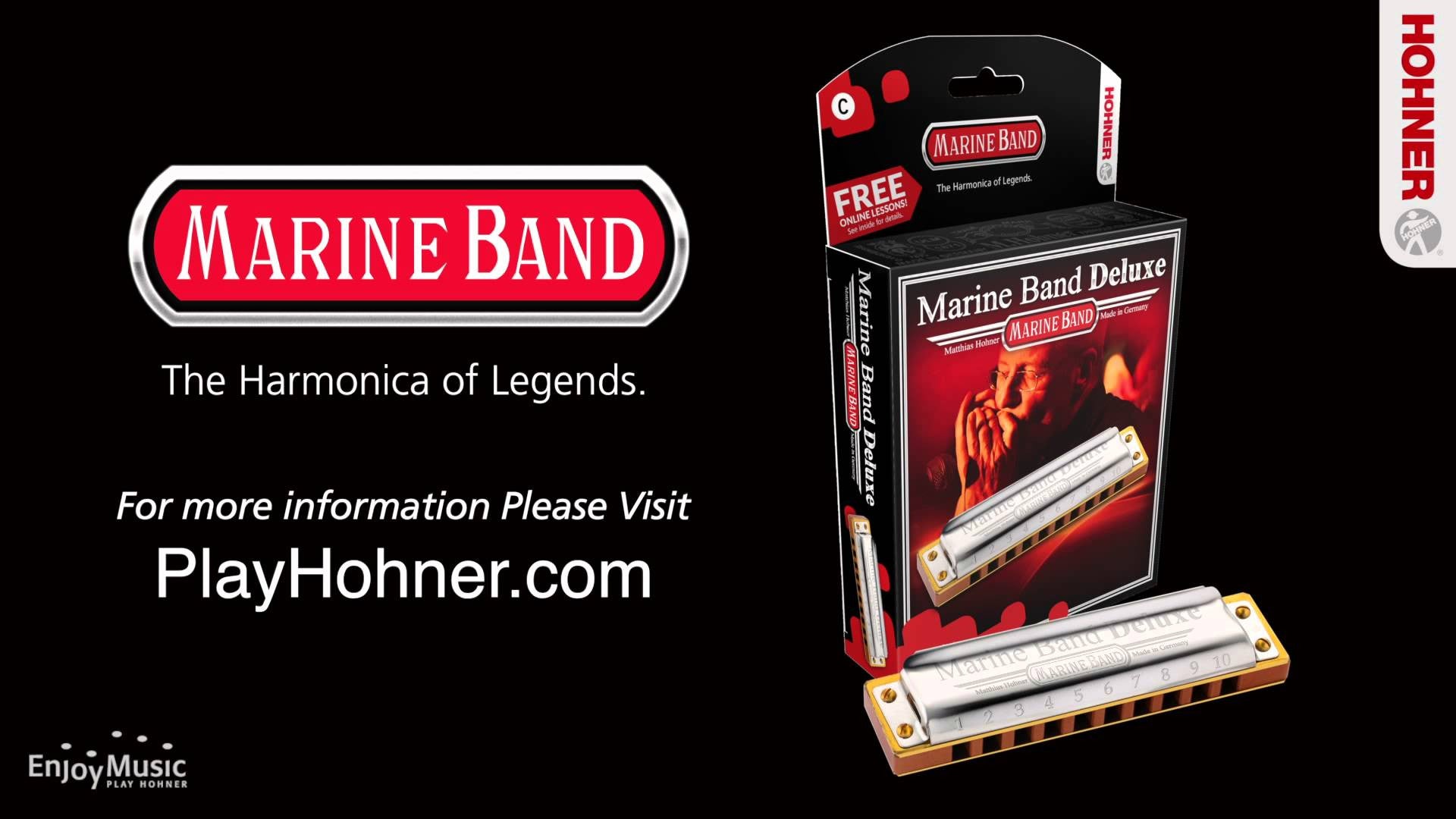 Hohner - Marine Band Deluxe E - L.A. Music - Canada's Favourite Music Store!