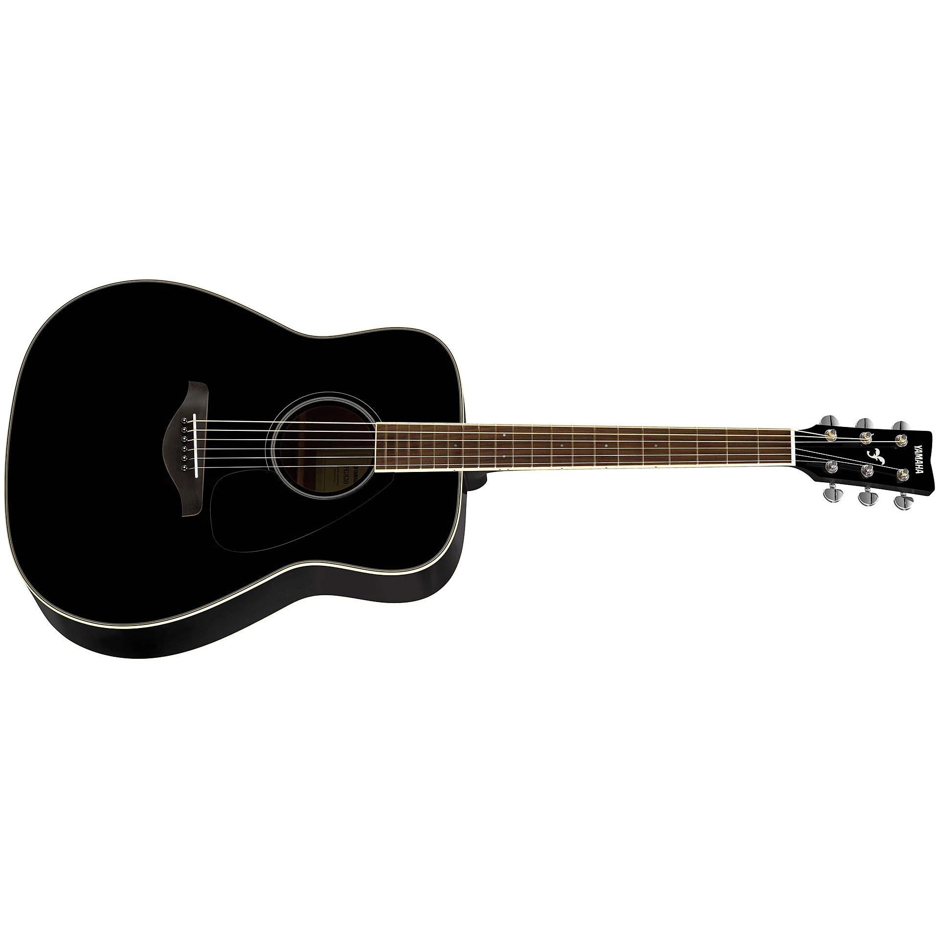 Yamaha FG820 BL in Black finish Acoustic Guitar